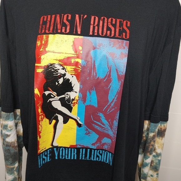 GUNS 'N Roses tie dye tee size XL - Picture 3 of 11